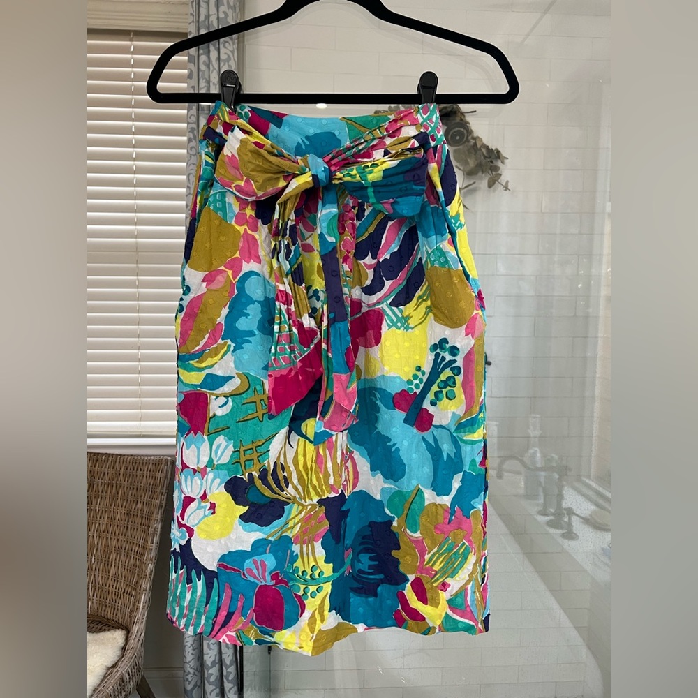 J Crew floral skirt